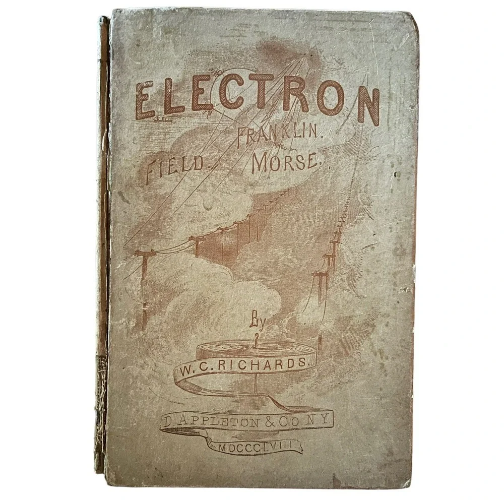 Electron By William C Fields 1st Edition 1858 Hard Cover